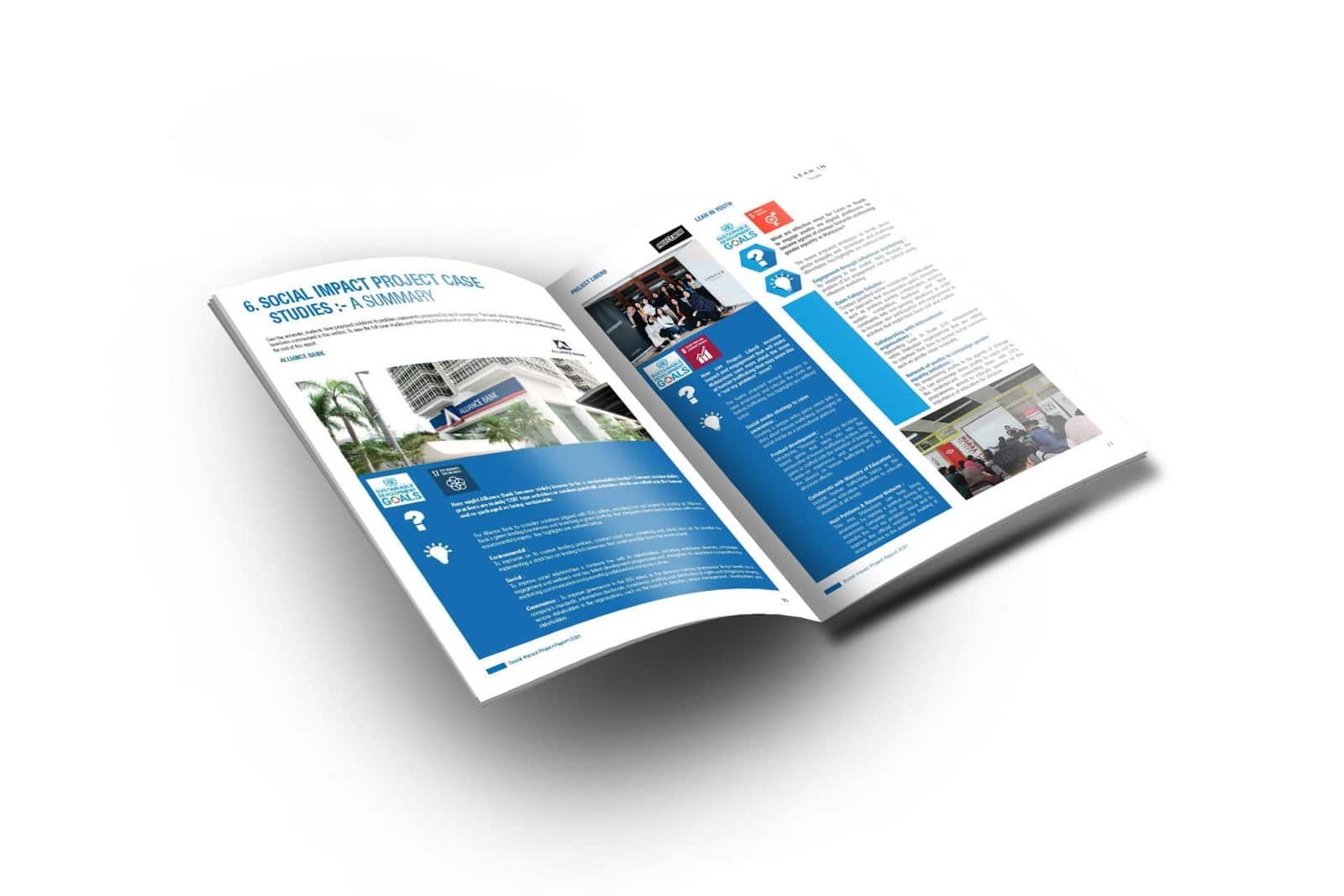Monash University Social Impact Project Report designed by KokCreative